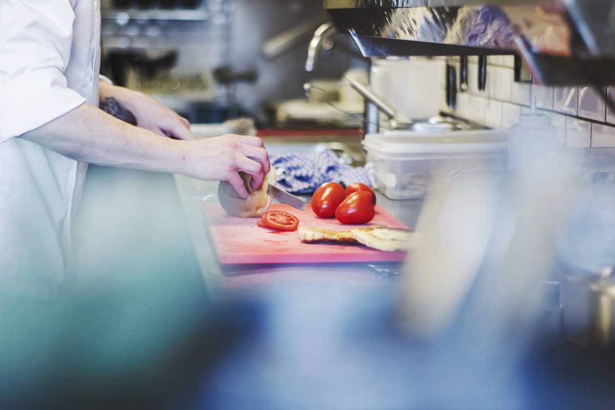 Prep underway before service